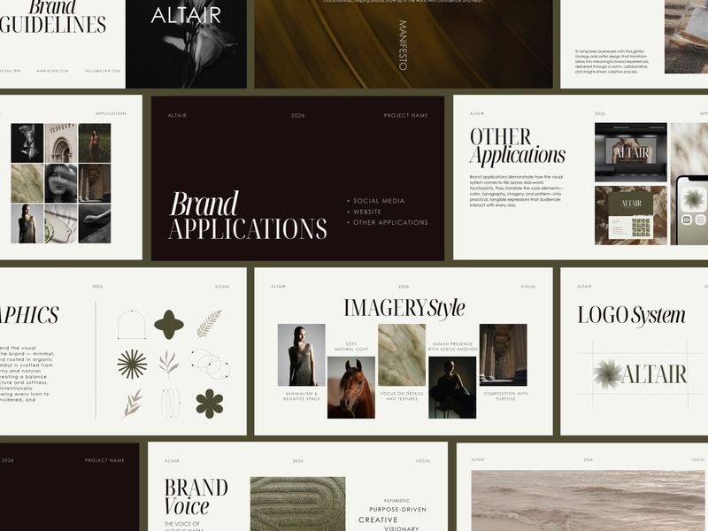 Brand Guidelines Template | Visual Identity Branding | Editable Canva | Small Business Tools