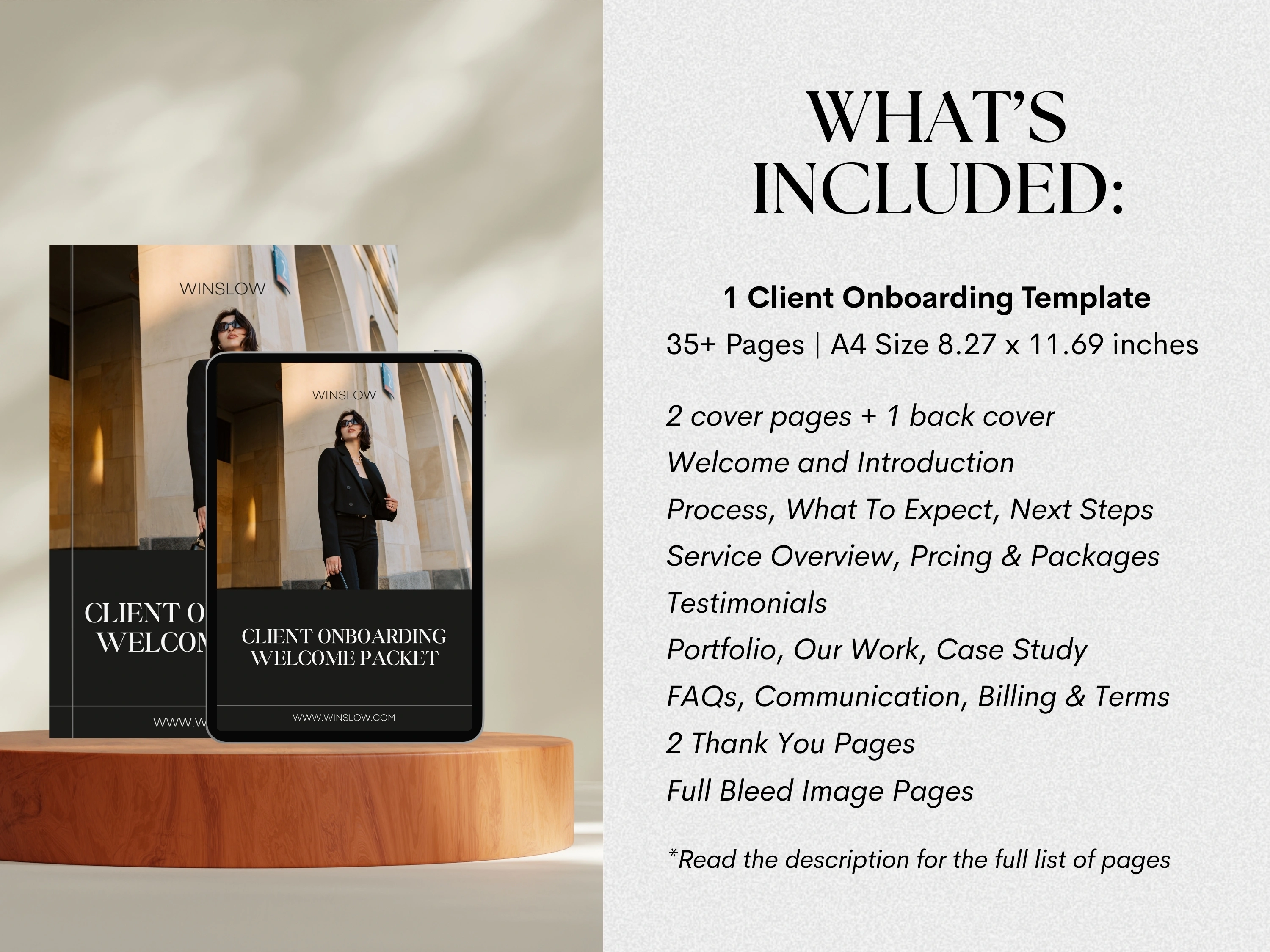 Client Onboarding Welcome Packet | Small Business Tools | Project Management | Editable Canva Template