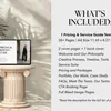 Service & Pricing Guide Template | Editable Canva | Case Study | Freelancers | Small Business Tools - Image 2