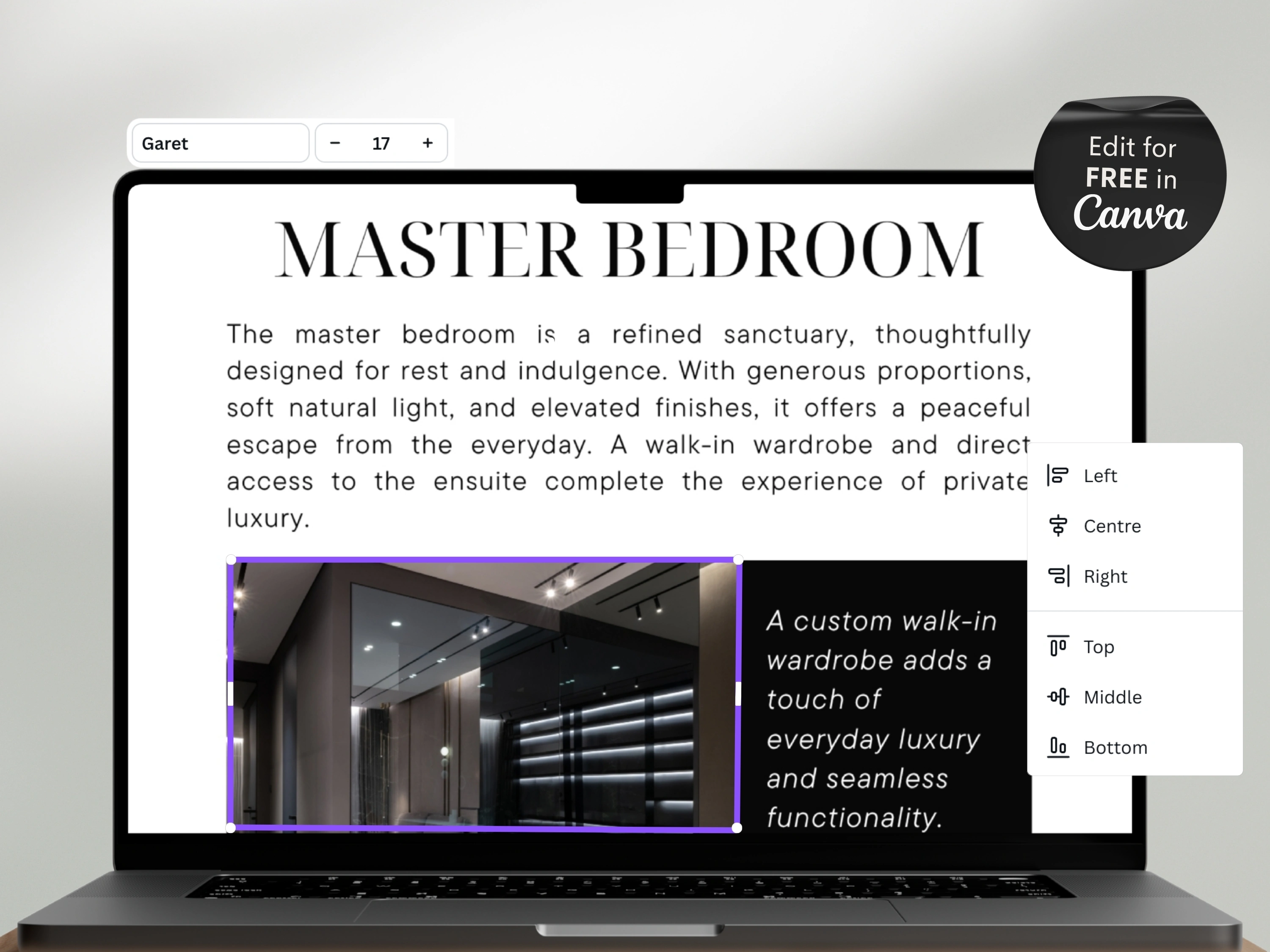 Luxury Property Brochure | Real Estate Templates | Realtor Marketing | Listing Presentation | Editable Canva Template - View 3