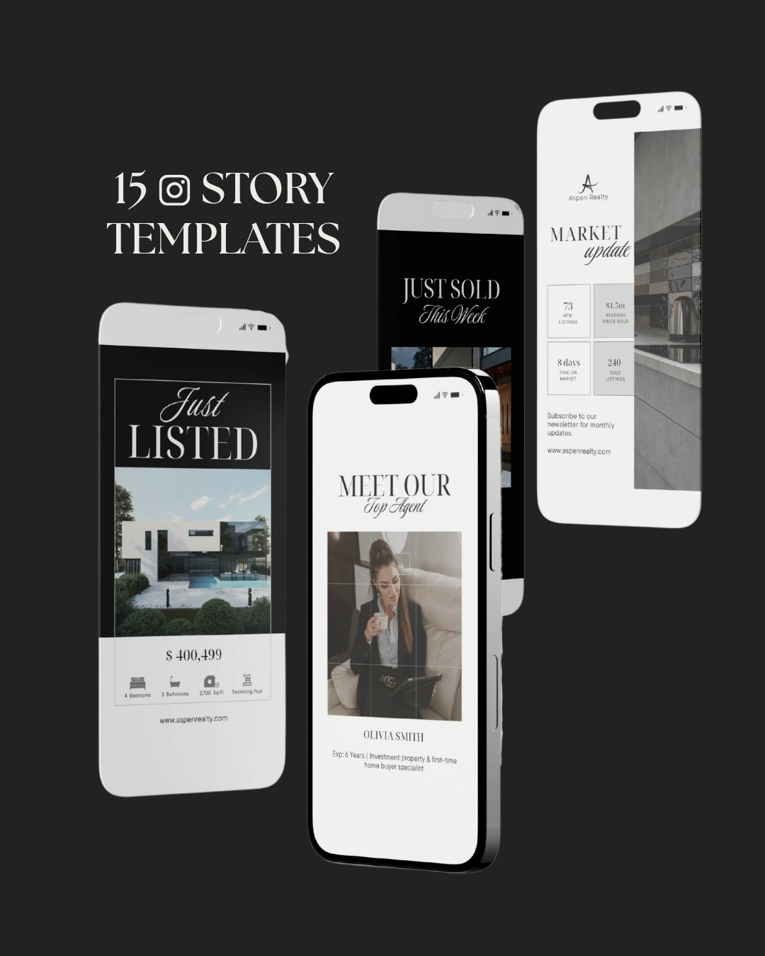 Onyx Real Estate Instagram Essentials Bundle - Image 3