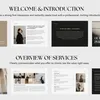 Service & Pricing Guide Template | Editable Canva | Case Study | Freelancers | Small Business Tools - Image 4