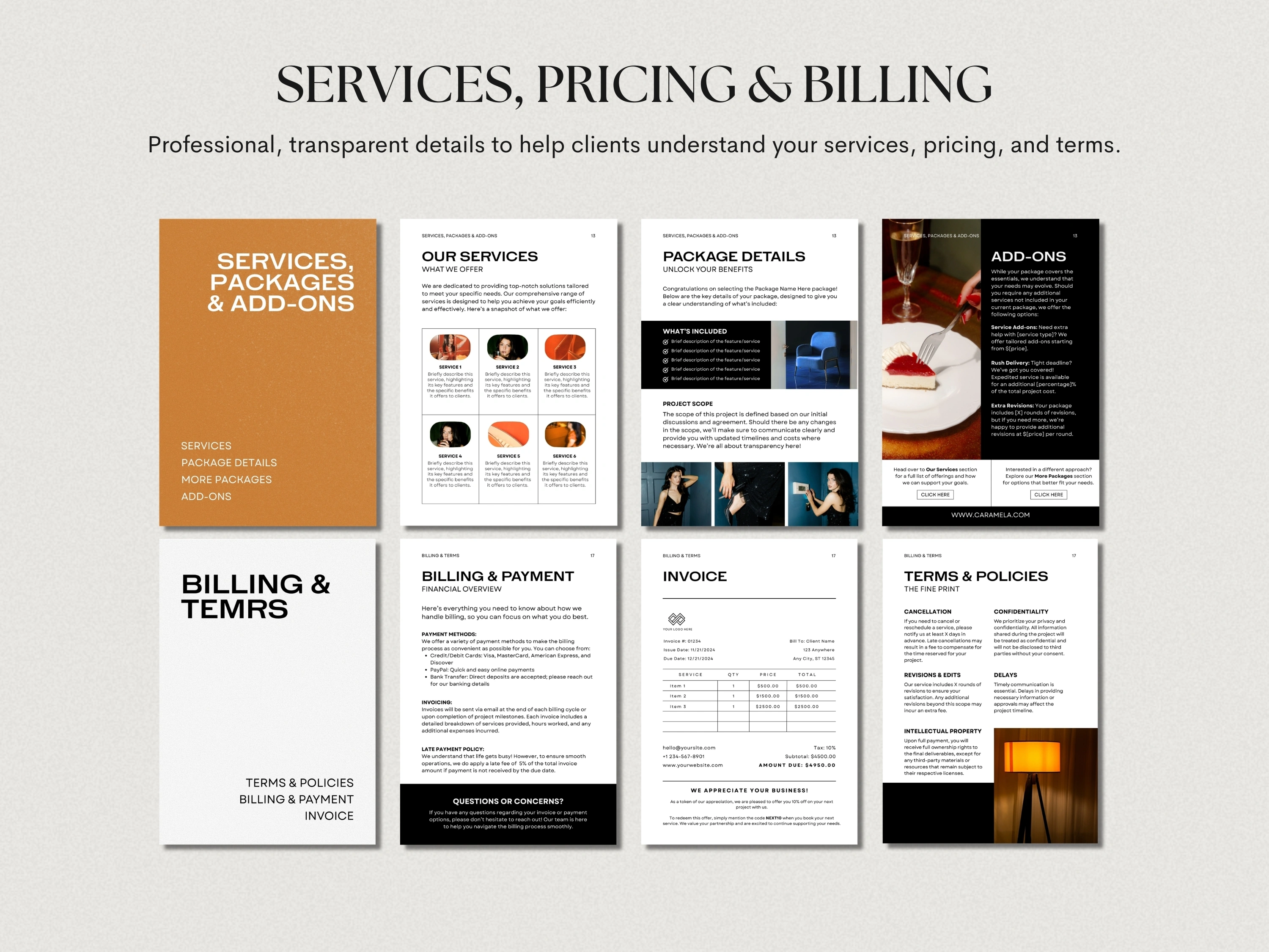 Client Onboarding Welcome Packet | Small Business Tools | Project Management | Editable Canva Template - View 6