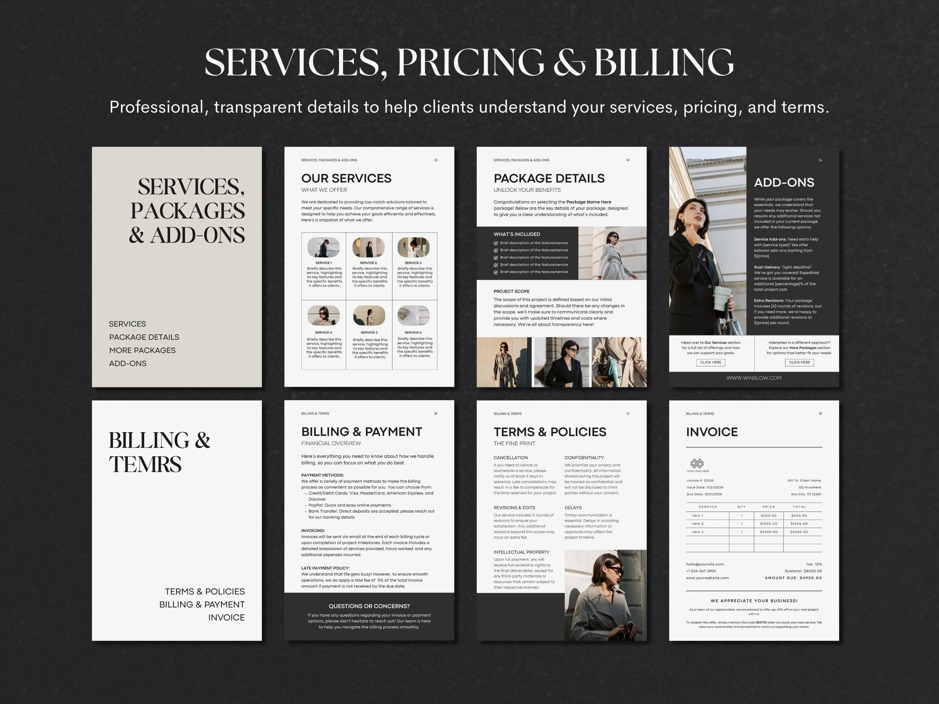 Client Onboarding Welcome Packet | Small Business Tools | Project Management | Editable Canva Template - View 6