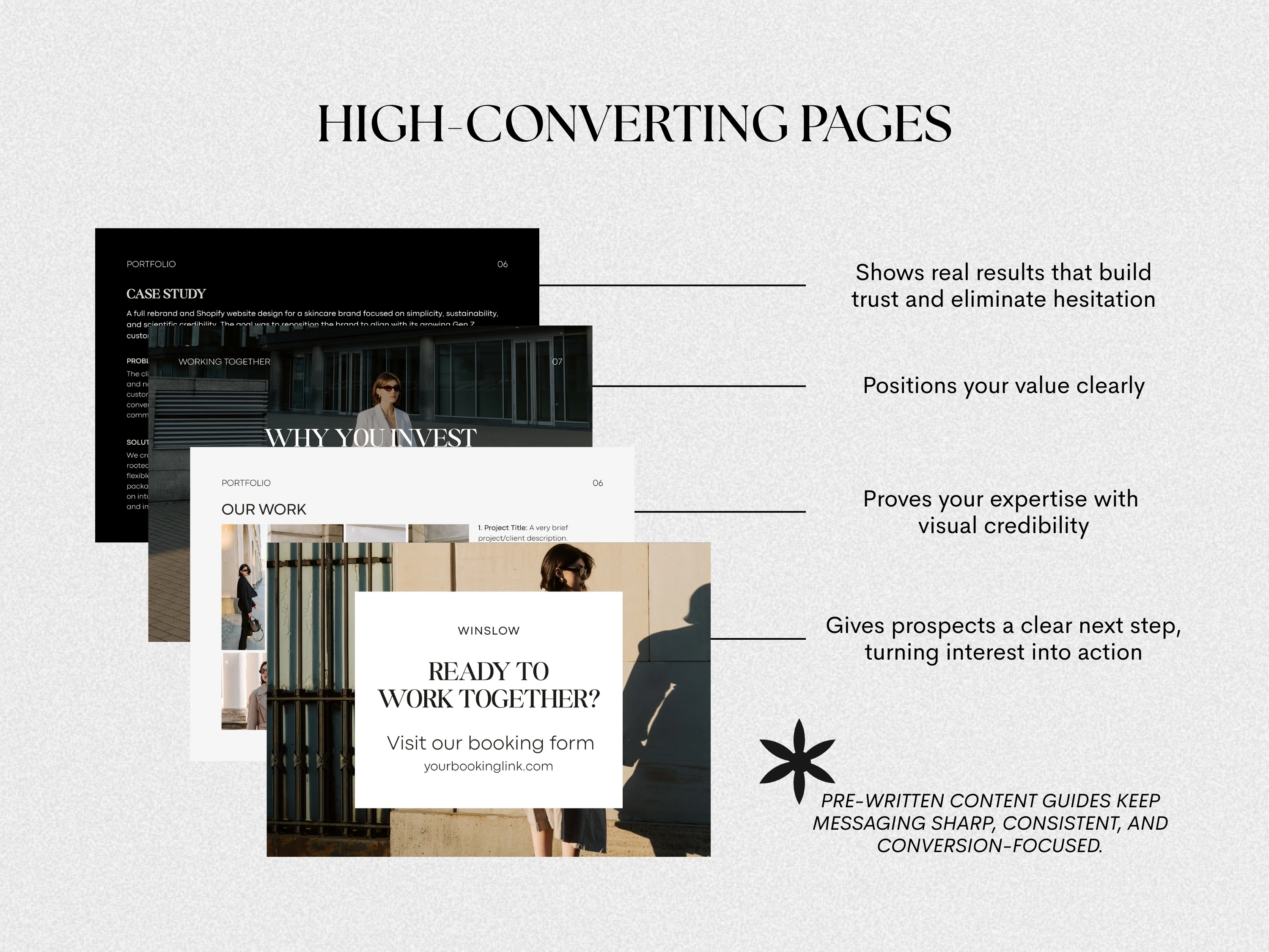 Service & Pricing Guide Template | Editable Canva | Case Study | Freelancers | Small Business Tools - View 6