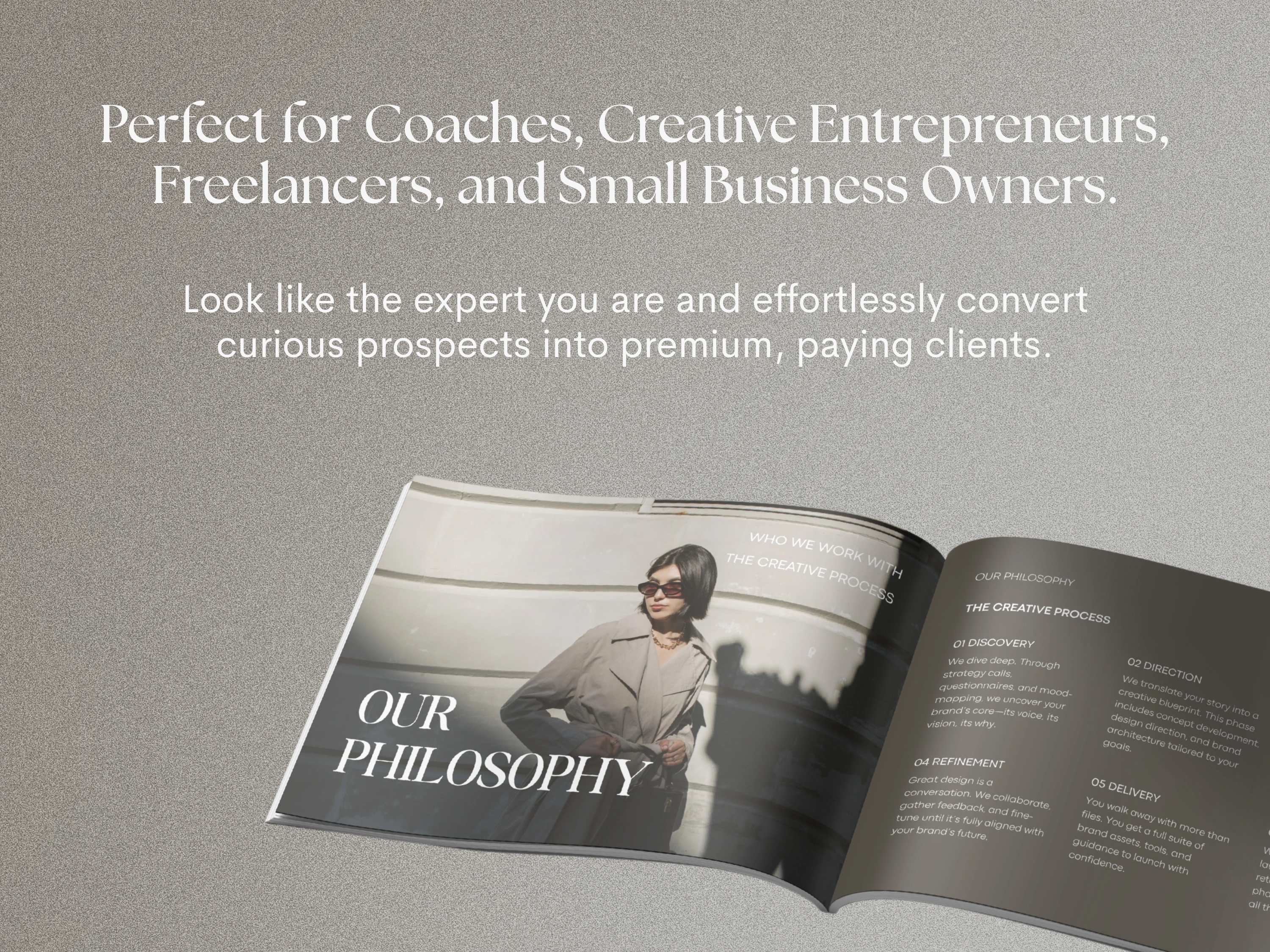 Service & Pricing Guide Template | Editable Canva | Case Study | Freelancers | Small Business Tools - View 7