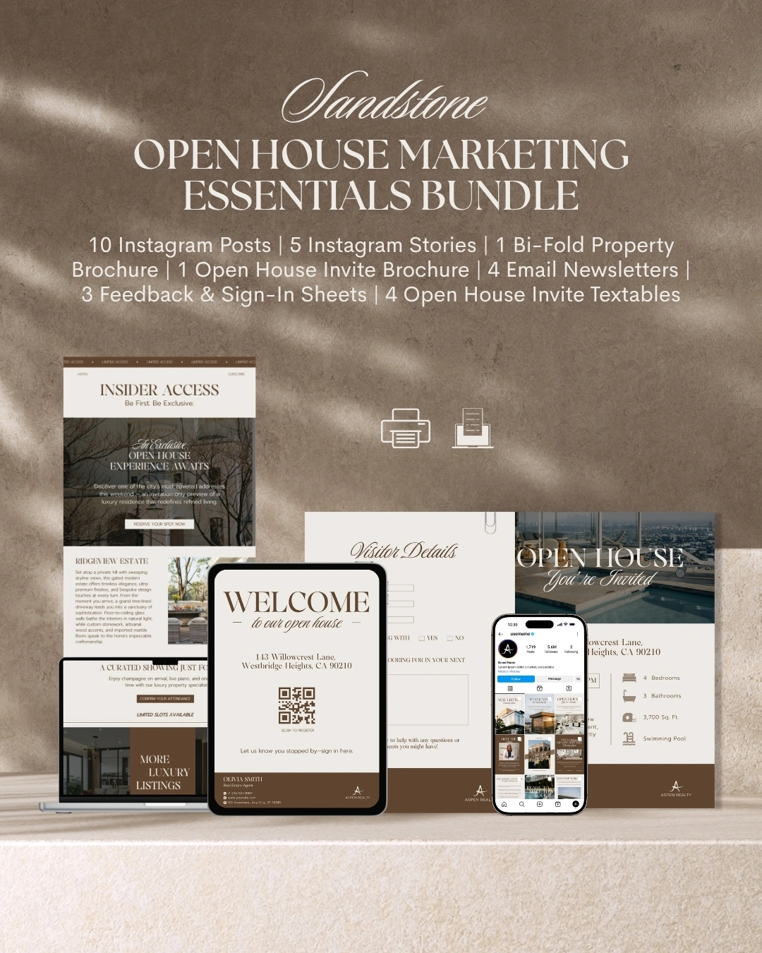 Sandstone Open House Marketing Essentials Bundle - Image 7
