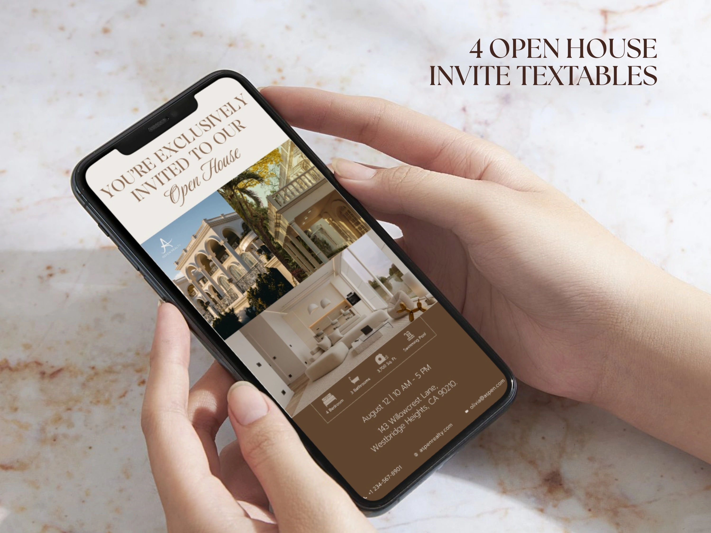 Open House Marketing | Printables | Sign In Sheet | Email Newsletter | Feedback Form | Social Media Posts - View 8