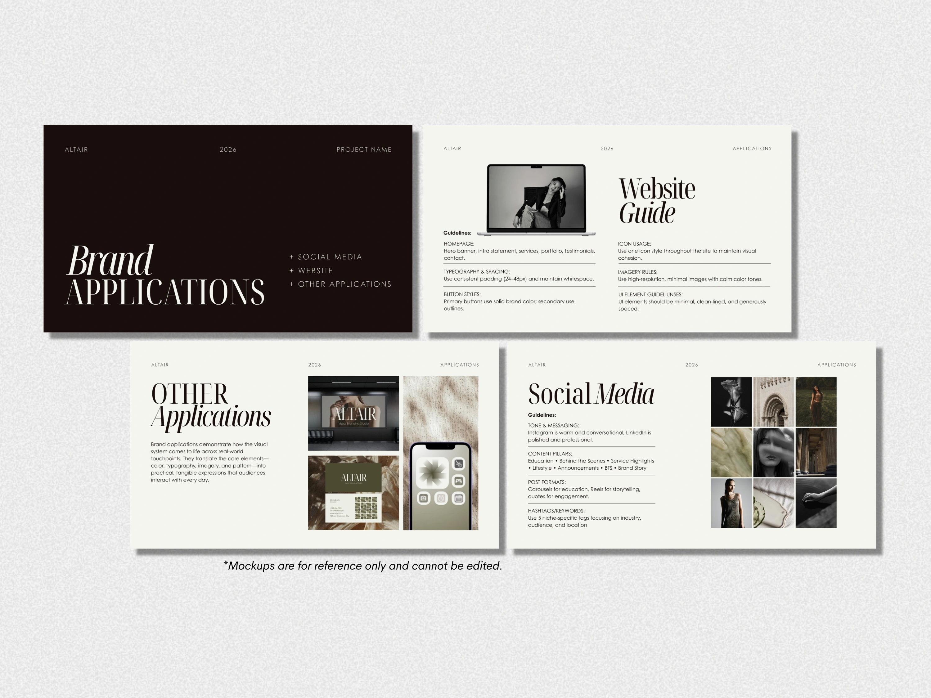 Brand Guidelines Template | Visual Identity Branding | Editable Canva | Small Business Tools - View 9