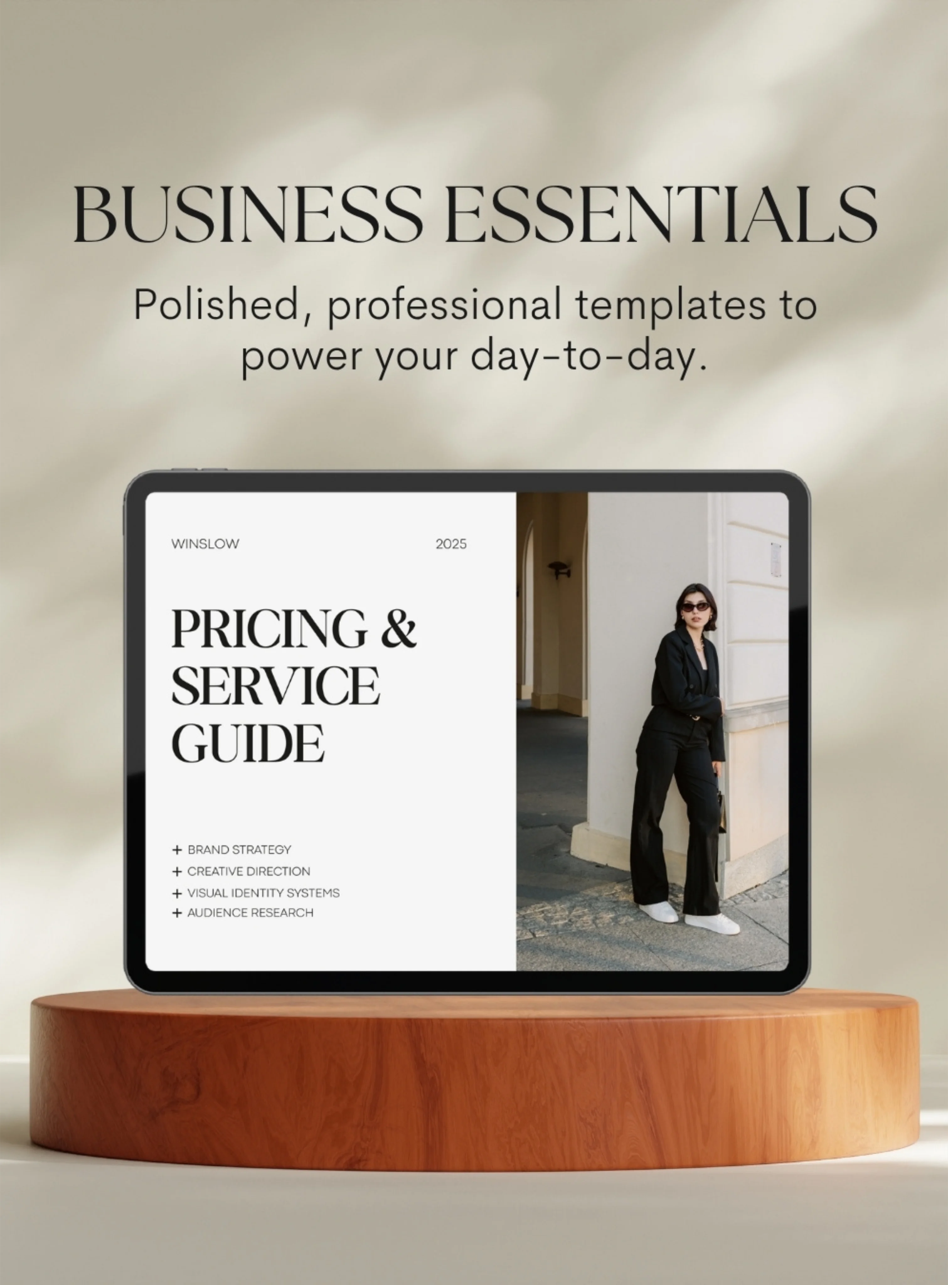 Business Essentials Template Example
