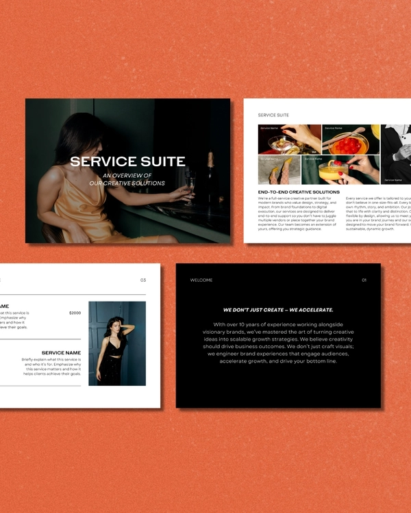 Caramela Pricing & Service Guide