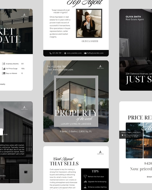 Onyx Real Estate Instagram Essentials Bundle